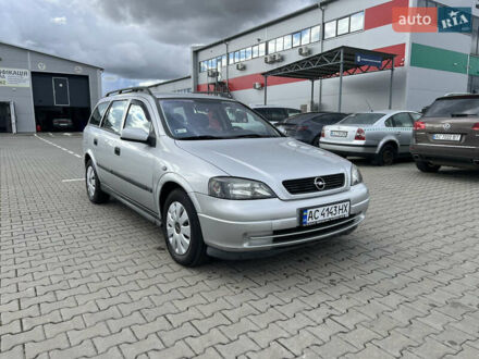 Серый Опель Астра, объемом двигателя 2 л и пробегом 400 тыс. км за 3250 $, фото 1 на Automoto.ua