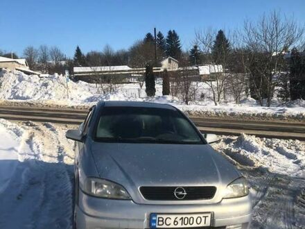 Серый Опель Астра, объемом двигателя 1.6 л и пробегом 200 тыс. км за 2850 $, фото 1 на Automoto.ua