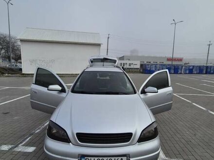 Серый Опель Астра, объемом двигателя 1.36 л и пробегом 349 тыс. км за 3300 $, фото 1 на Automoto.ua