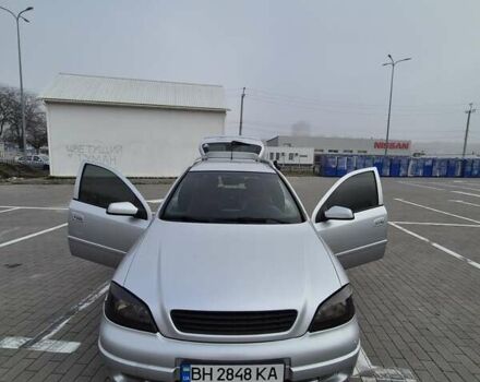 Серый Опель Астра, объемом двигателя 1.36 л и пробегом 349 тыс. км за 3300 $, фото 1 на Automoto.ua