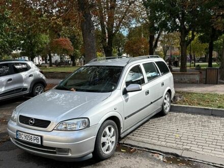Серый Опель Астра, объемом двигателя 1.8 л и пробегом 240 тыс. км за 2890 $, фото 1 на Automoto.ua