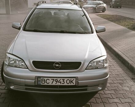 Сірий Опель Астра, об'ємом двигуна 1.6 л та пробігом 160 тис. км за 4000 $, фото 1 на Automoto.ua