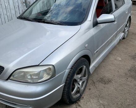 Серый Опель Астра, объемом двигателя 1.8 л и пробегом 395 тыс. км за 2950 $, фото 1 на Automoto.ua