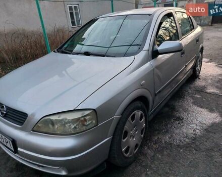 Серый Опель Астра, объемом двигателя 2 л и пробегом 350 тыс. км за 2500 $, фото 1 на Automoto.ua