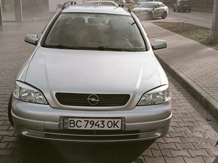 Сірий Опель Астра, об'ємом двигуна 1.6 л та пробігом 162 тис. км за 3800 $, фото 1 на Automoto.ua
