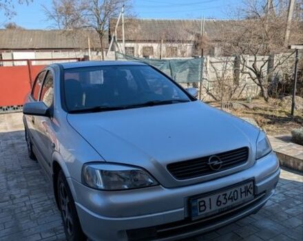 Серый Опель Астра, объемом двигателя 1.39 л и пробегом 153 тыс. км за 3000 $, фото 1 на Automoto.ua