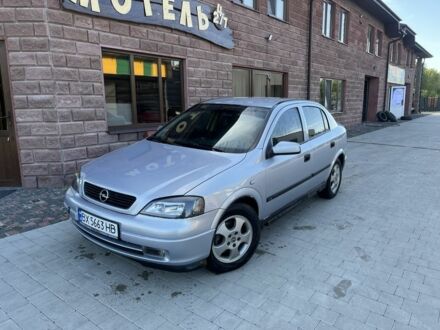 Опель Астра 2002 у Лановцах на Automoto.ua Сірий Опель Астра, об'ємом двигуна 2 л та пробігом 222 тис. км за 3200 $, фото 1 на Automoto.ua
