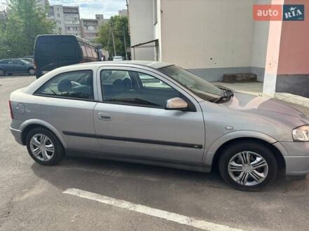 Серый Опель Астра, объемом двигателя 1.6 л и пробегом 187 тыс. км за 2700 $, фото 1 на Automoto.ua