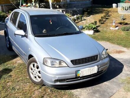 Опель Астра 2002 у Кагарлыке на Automoto.ua Сірий Опель Астра, об'ємом двигуна 1.6 л та пробігом 300 тис. км за 3300 $, фото 1 на Automoto.ua