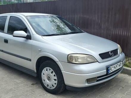 Серый Опель Астра, объемом двигателя 1.6 л и пробегом 248 тыс. км за 4000 $, фото 1 на Automoto.ua