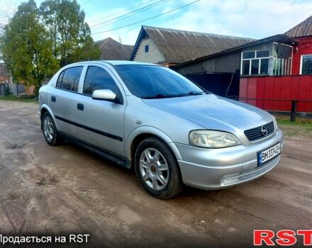 Серый Опель Астра, объемом двигателя 1.6 л и пробегом 230 тыс. км за 2000 $, фото 1 на Automoto.ua