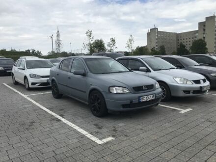Опель Астра 2002 в Львове на Automoto.ua Серый Опель Астра, объемом двигателя 1.4 л и пробегом 407 тыс. км за 1800 $, фото 1 на Automoto.ua