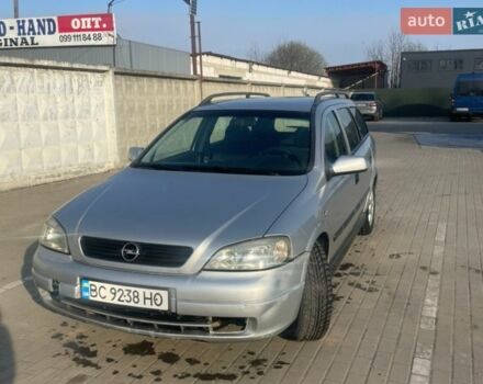 Серый Опель Астра, объемом двигателя 1.7 л и пробегом 332 тыс. км за 2200 $, фото 1 на Automoto.ua