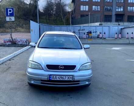 Серый Опель Астра, объемом двигателя 1.6 л и пробегом 374 тыс. км за 3200 $, фото 1 на Automoto.ua