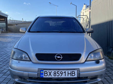 Серый Опель Астра, объемом двигателя 1.69 л и пробегом 375 тыс. км за 3600 $, фото 1 на Automoto.ua