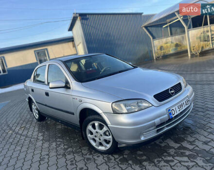 Сірий Опель Астра, об'ємом двигуна 1.6 л та пробігом 250 тис. км за 2500 $, фото 1 на Automoto.ua