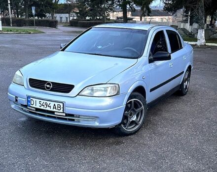 Серый Опель Астра, объемом двигателя 1.6 л и пробегом 280 тыс. км за 2800 $, фото 1 на Automoto.ua
