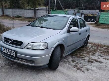 Опель Астра 2003 в Броварах на Automoto.ua Серый Опель Астра, объемом двигателя 1.6 л и пробегом 330 тыс. км за 2200 $, фото 1 на Automoto.ua