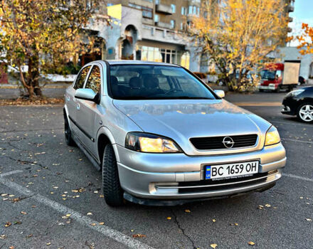 Серый Опель Астра, объемом двигателя 1.6 л и пробегом 110 тыс. км за 2800 $, фото 1 на Automoto.ua