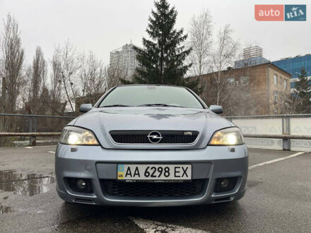 Серый Опель Астра, объемом двигателя 2 л и пробегом 185 тыс. км за 6800 $, фото 1 на Automoto.ua