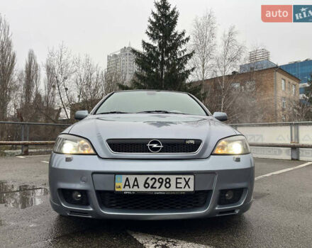 Серый Опель Астра, объемом двигателя 2 л и пробегом 185 тыс. км за 6800 $, фото 1 на Automoto.ua