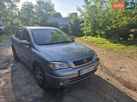 Сірий Опель Астра, об'ємом двигуна 1.6 л та пробігом 320 тис. км за 3500 $, фото 1 на Automoto.ua