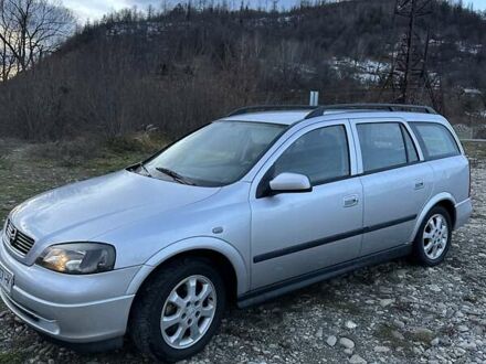 Серый Опель Астра, объемом двигателя 1.8 л и пробегом 183 тыс. км за 4500 $, фото 1 на Automoto.ua