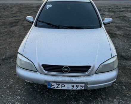 Серый Опель Астра, объемом двигателя 1.7 л и пробегом 340 тыс. км за 1600 $, фото 1 на Automoto.ua