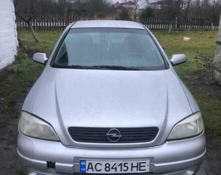 Серый Опель Астра, объемом двигателя 1.6 л и пробегом 281 тыс. км за 1900 $, фото 1 на Automoto.ua
