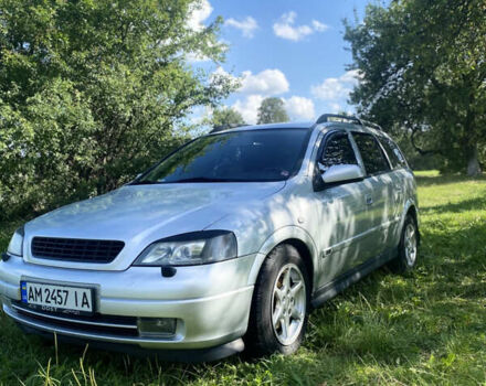Сірий Опель Астра, об'ємом двигуна 2 л та пробігом 223 тис. км за 3500 $, фото 1 на Automoto.ua