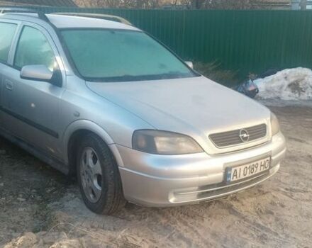 Серый Опель Астра, объемом двигателя 2 л и пробегом 400 тыс. км за 2900 $, фото 1 на Automoto.ua