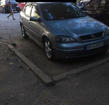 Серый Опель Астра, объемом двигателя 1.6 л и пробегом 280 тыс. км за 3000 $, фото 1 на Automoto.ua