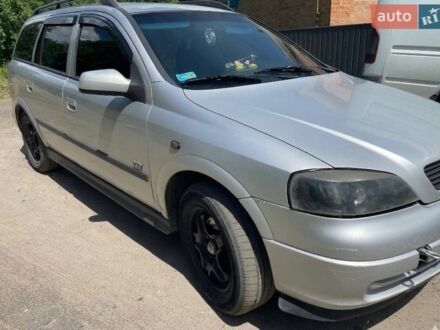 Сірий Опель Астра, об'ємом двигуна 2 л та пробігом 425 тис. км за 2897 $, фото 1 на Automoto.ua