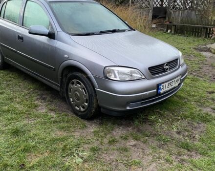 Серый Опель Астра, объемом двигателя 1.4 л и пробегом 160 тыс. км за 2500 $, фото 1 на Automoto.ua