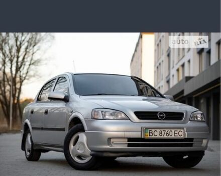 Серый Опель Астра, объемом двигателя 1.4 л и пробегом 389 тыс. км за 3200 $, фото 1 на Automoto.ua