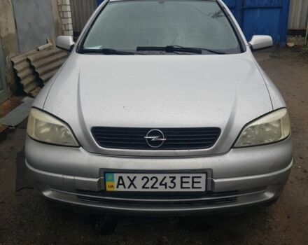 Серый Опель Астра, объемом двигателя 1.6 л и пробегом 157 тыс. км за 3500 $, фото 1 на Automoto.ua