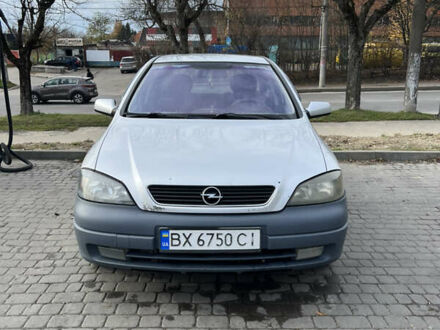 Серый Опель Астра, объемом двигателя 1.7 л и пробегом 303 тыс. км за 3500 $, фото 1 на Automoto.ua