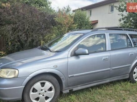 Серый Опель Астра, объемом двигателя 1.7 л и пробегом 417 тыс. км за 3000 $, фото 1 на Automoto.ua