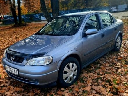 Сірий Опель Астра, об'ємом двигуна 1.6 л та пробігом 174 тис. км за 3500 $, фото 1 на Automoto.ua