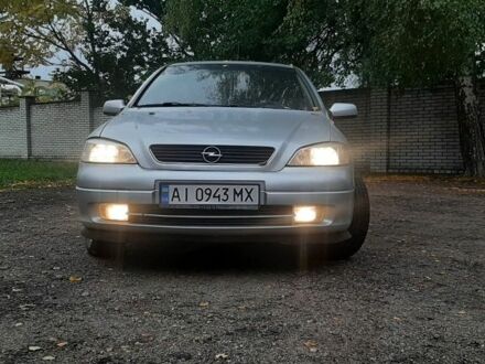 Опель Астра 2004 у Черкасах на Automoto.ua Сірий Опель Астра, об'ємом двигуна 1.6 л та пробігом 221 тис. км за 3800 $, фото 1 на Automoto.ua