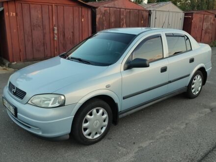 Серый Опель Астра, объемом двигателя 1.4 л и пробегом 180 тыс. км за 6300 $, фото 1 на Automoto.ua