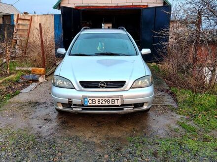 Серый Опель Астра, объемом двигателя 1.7 л и пробегом 345 тыс. км за 3500 $, фото 1 на Automoto.ua