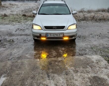 Серый Опель Астра, объемом двигателя 1.7 л и пробегом 346 тыс. км за 2250 $, фото 1 на Automoto.ua