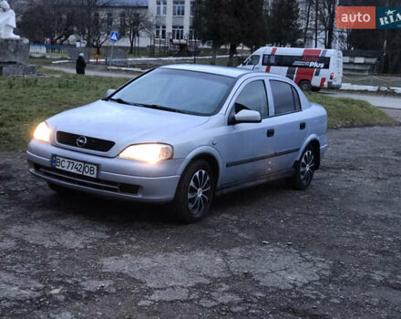 Сірий Опель Астра, об'ємом двигуна 1.6 л та пробігом 320 тис. км за 2200 $, фото 1 на Automoto.ua