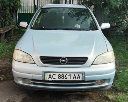 Серый Опель Астра, объемом двигателя 1.6 л и пробегом 160 тыс. км за 4500 $, фото 1 на Automoto.ua