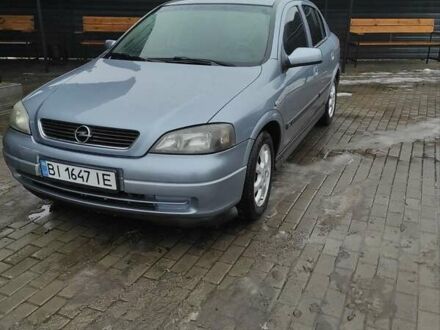 Сірий Опель Астра, об'ємом двигуна 1.6 л та пробігом 157 тис. км за 3600 $, фото 1 на Automoto.ua