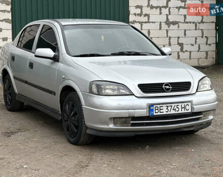Серый Опель Астра, объемом двигателя 1.6 л и пробегом 252 тыс. км за 3200 $, фото 1 на Automoto.ua