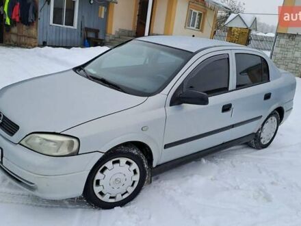 Сірий Опель Астра, об'ємом двигуна 1.6 л та пробігом 231 тис. км за 2400 $, фото 1 на Automoto.ua