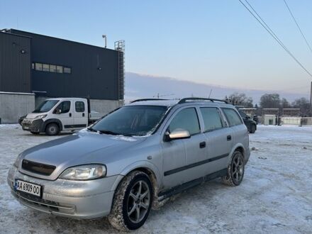 Серый Опель Астра, объемом двигателя 1.6 л и пробегом 196 тыс. км за 2500 $, фото 1 на Automoto.ua