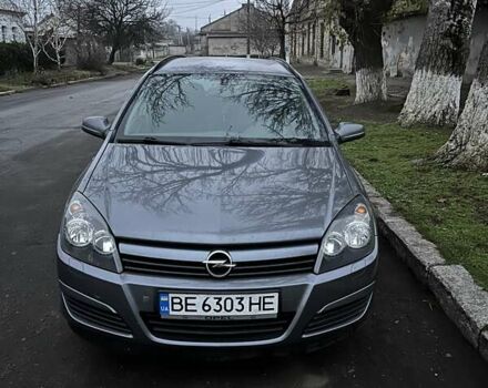 Серый Опель Астра, объемом двигателя 1.6 л и пробегом 320 тыс. км за 4750 $, фото 1 на Automoto.ua